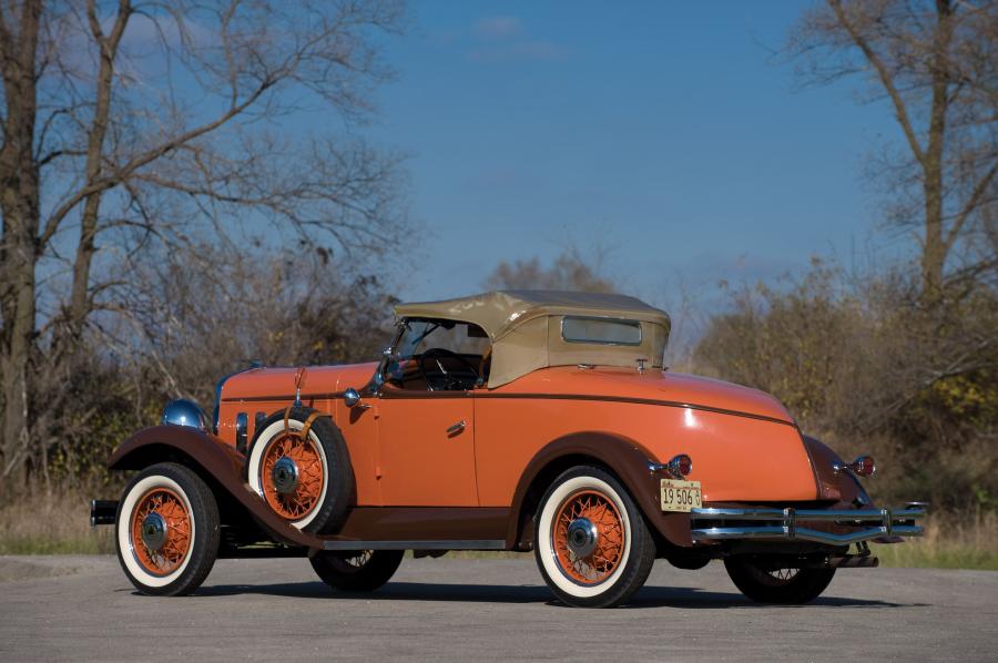  Hudson Greater Eight Sport Roadster (Series T) 1931 года  (фото 19 из 19)
